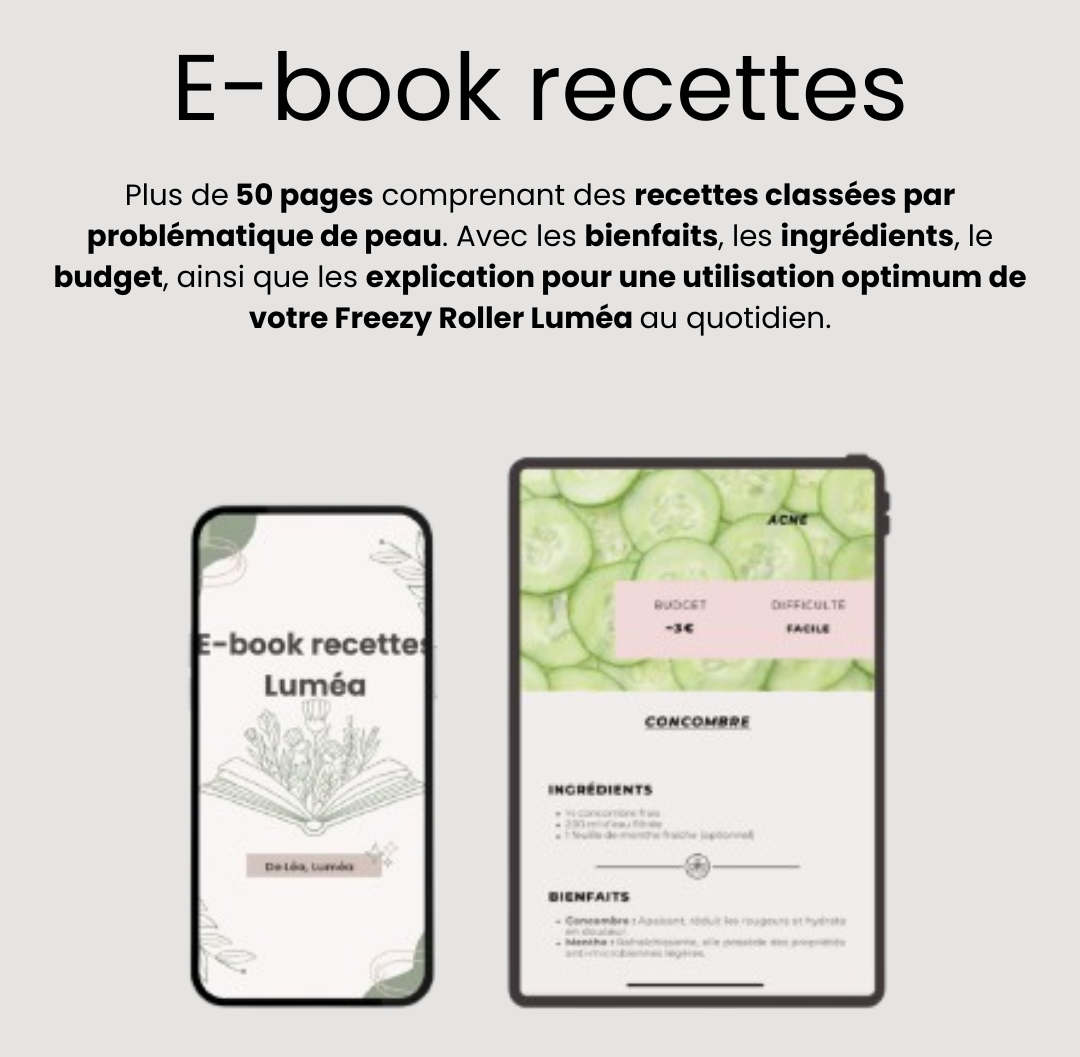 Duo Cadeaux : E-book Recettes + Kit Bandeau Offert Luméa™